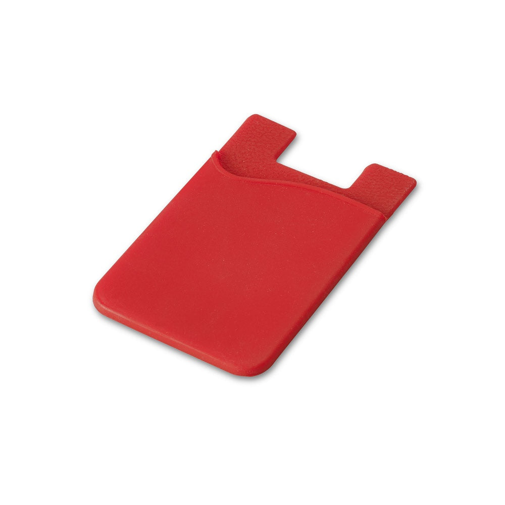 SHELLEY promotional travel accessory in red with custom logo branding