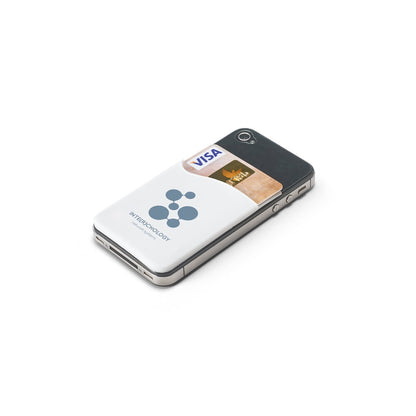 SHELLEY promotional travel accessory in white with custom logo branding