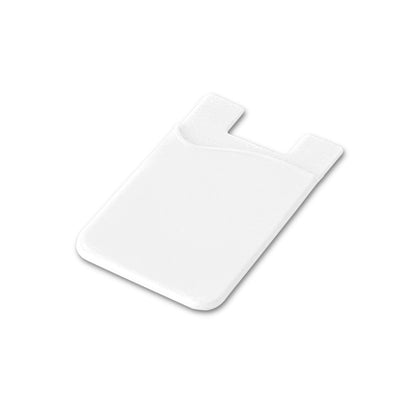 SHELLEY promotional travel accessory in white with custom logo branding