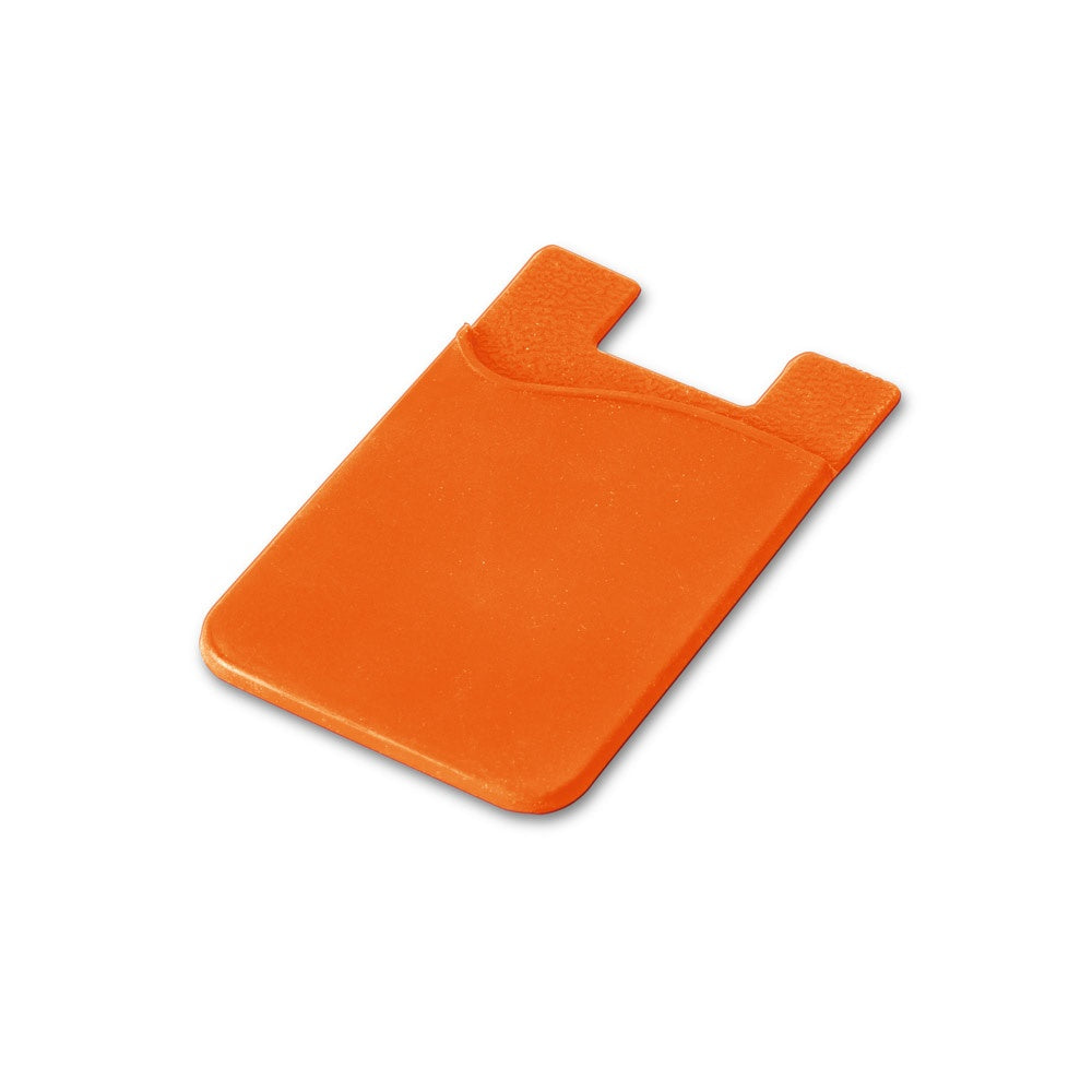 SHELLEY promotional travel accessory in orange with custom logo branding