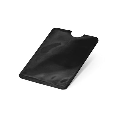MEITNER promotional travel accessory in black with custom logo branding