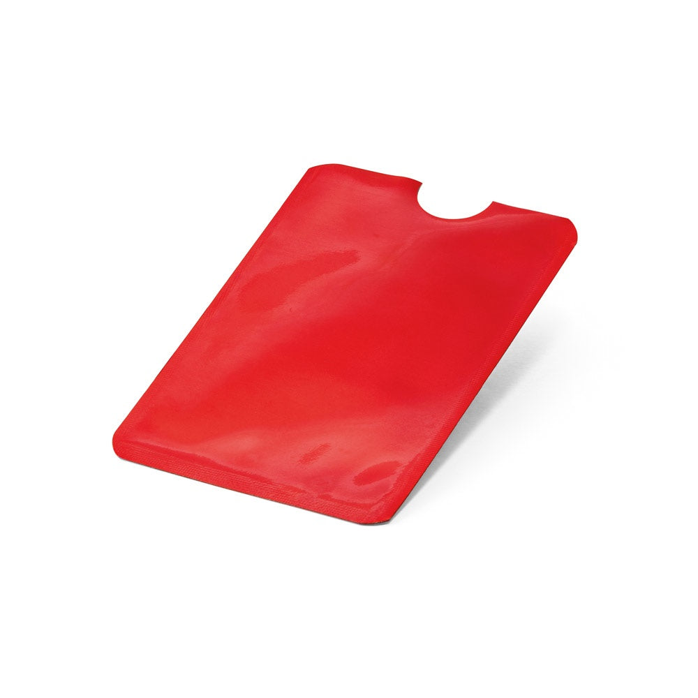 MEITNER promotional travel accessory in red with custom logo branding