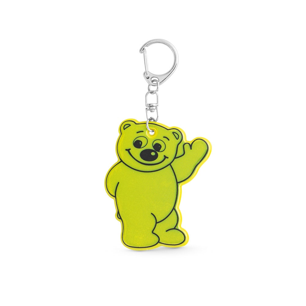 BERRY promotional event giveaway in yellow with custom logo branding