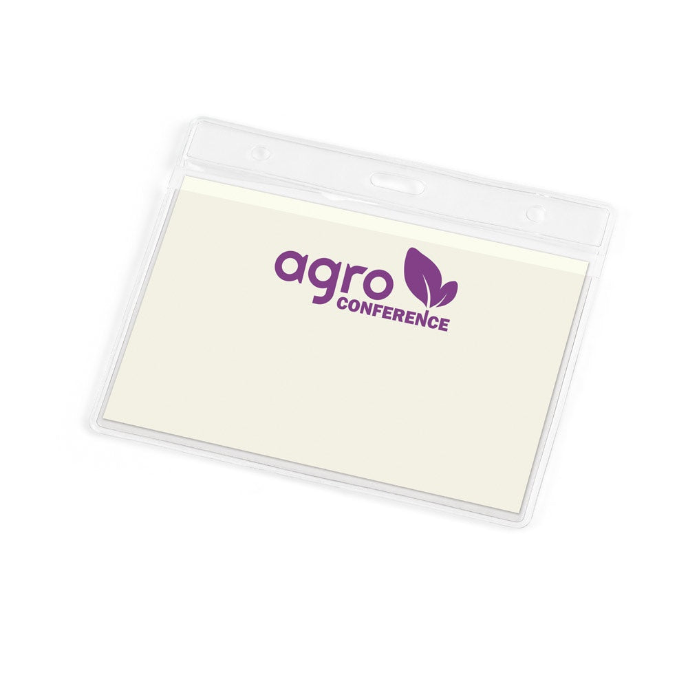 FORSYTH promotional event giveaway in transparent with custom logo branding