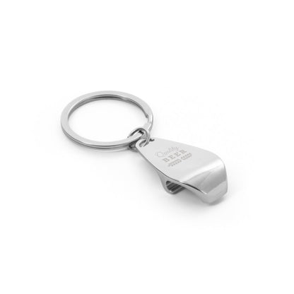 HELLI promotional event giveaway in silver with custom logo branding