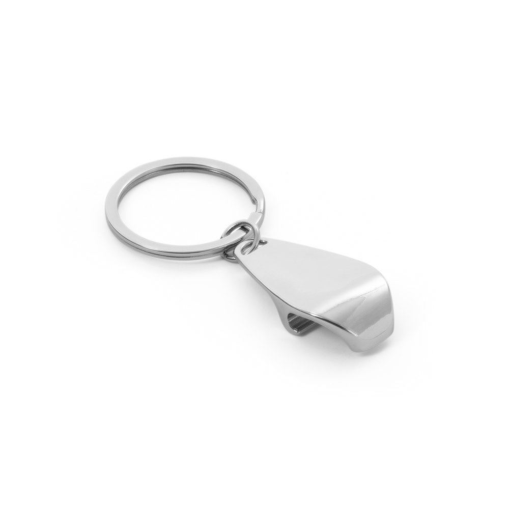 HELLI promotional event giveaway in silver with custom logo branding