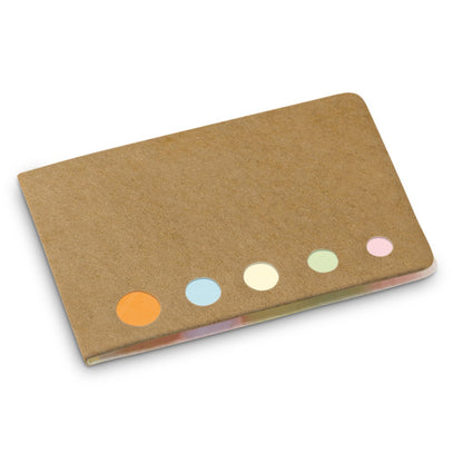 STOOKY promotional notebook in natural with custom logo branding