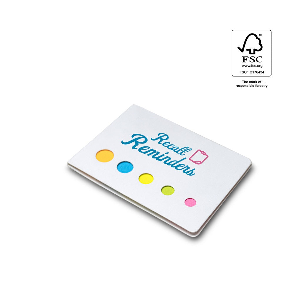 STOOKY promotional notebook (complete set view) with custom logo branding