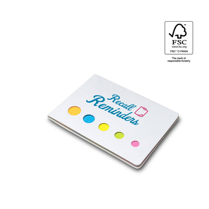 STOOKY promotional notebook (complete set view) with custom logo branding