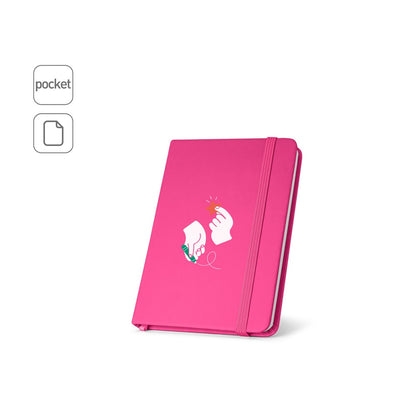 MEYER promotional notebook (complete set view) with custom logo branding