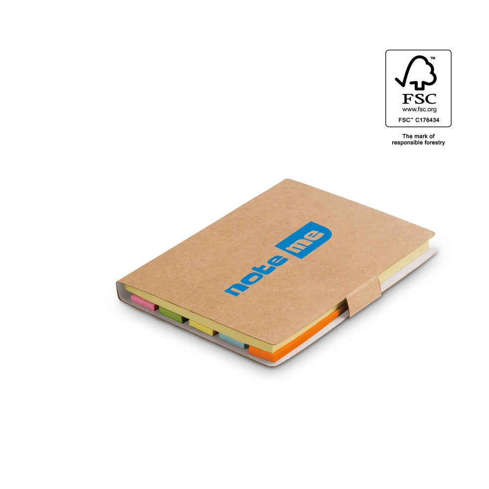 LEWIS promotional notebook (complete set view) with custom logo branding