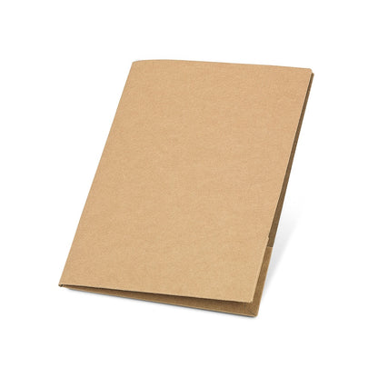 PUZO promotional document folder in natural with custom logo branding