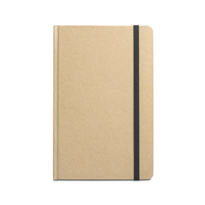 MAGRITTE promotional notebook in black (detail view) with custom logo branding
