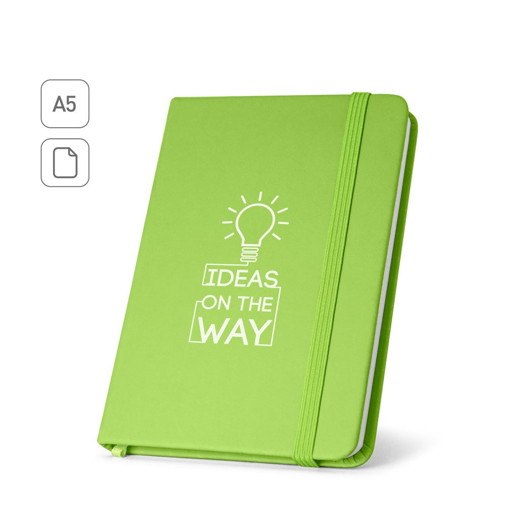 HEMINGWAY promotional notebook (complete set view) with custom logo branding