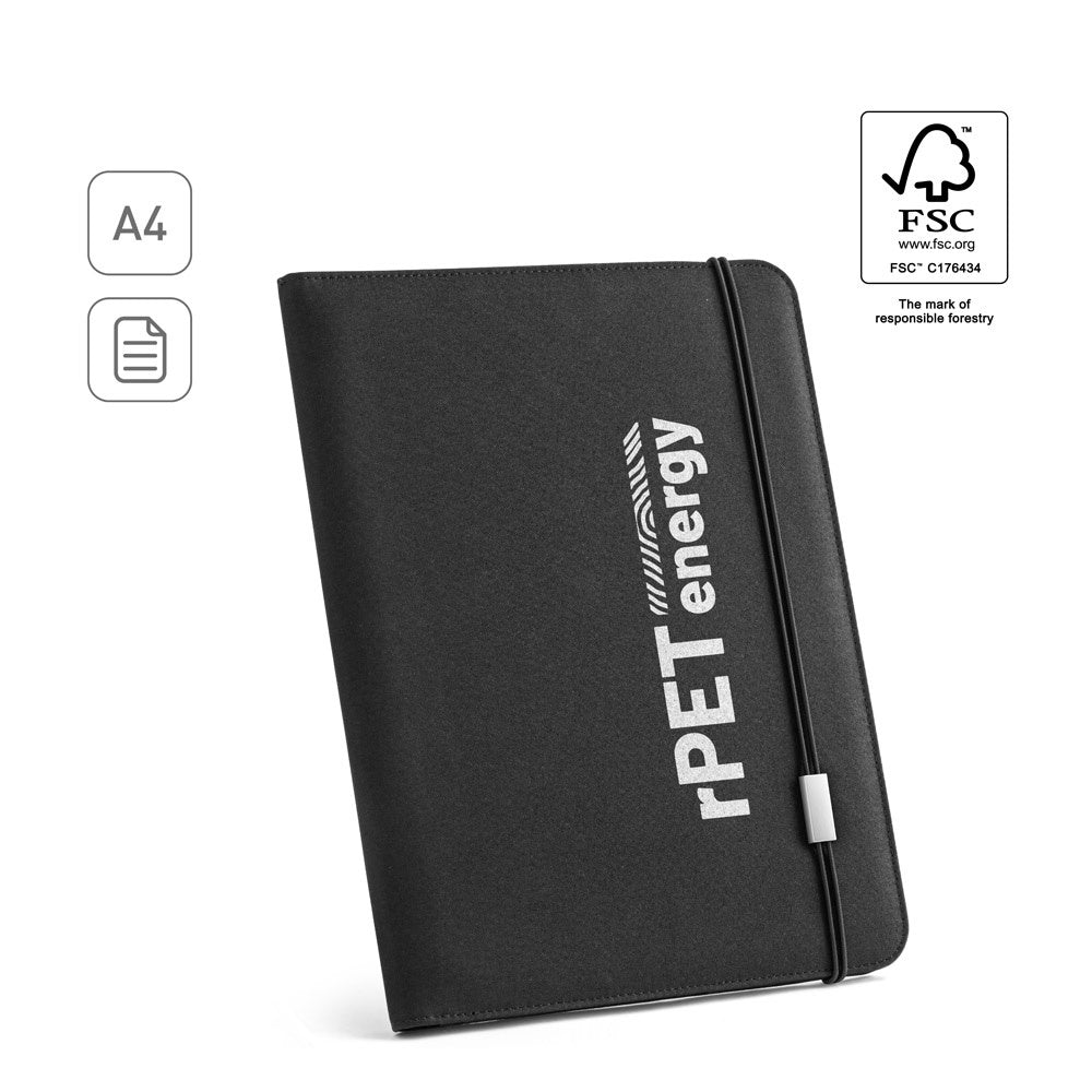EMERGE FOLDER II promotional document folder (complete set view) with custom logo branding