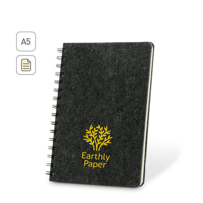 MISHIMA promotional notebook (complete set view) with custom logo branding