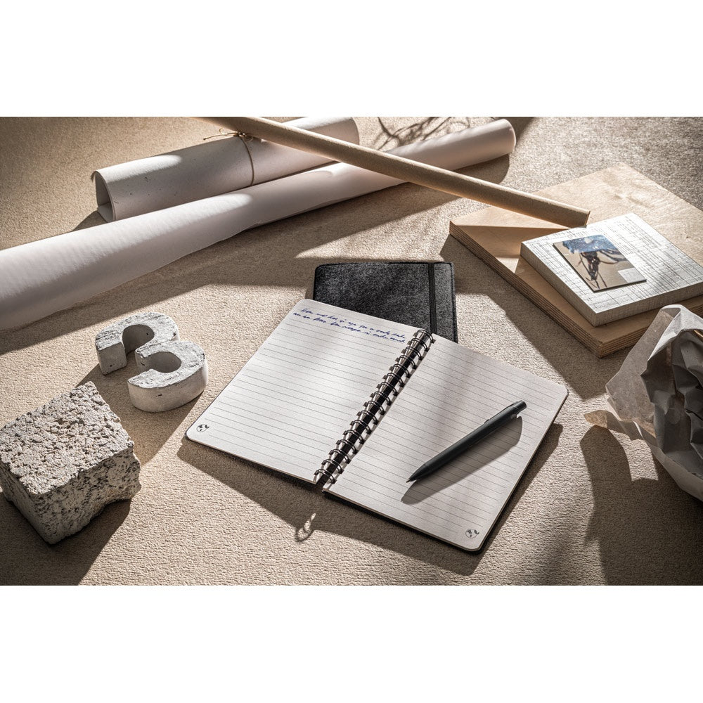 BALDWIN promotional notebook with custom logo branding