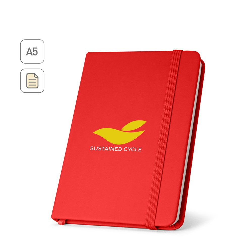 CAMPUS promotional notebook (complete set view) with custom logo branding