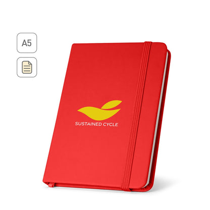 CAMPUS promotional notebook (complete set view) with custom logo branding