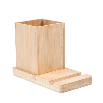 ERWIN promotional desk accessory in natural with custom logo branding