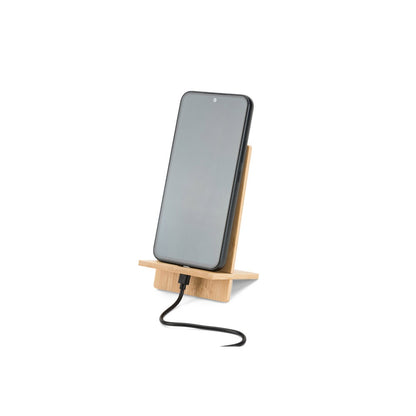 GALEN promotional tech gadget in natural (detail view) with custom logo branding