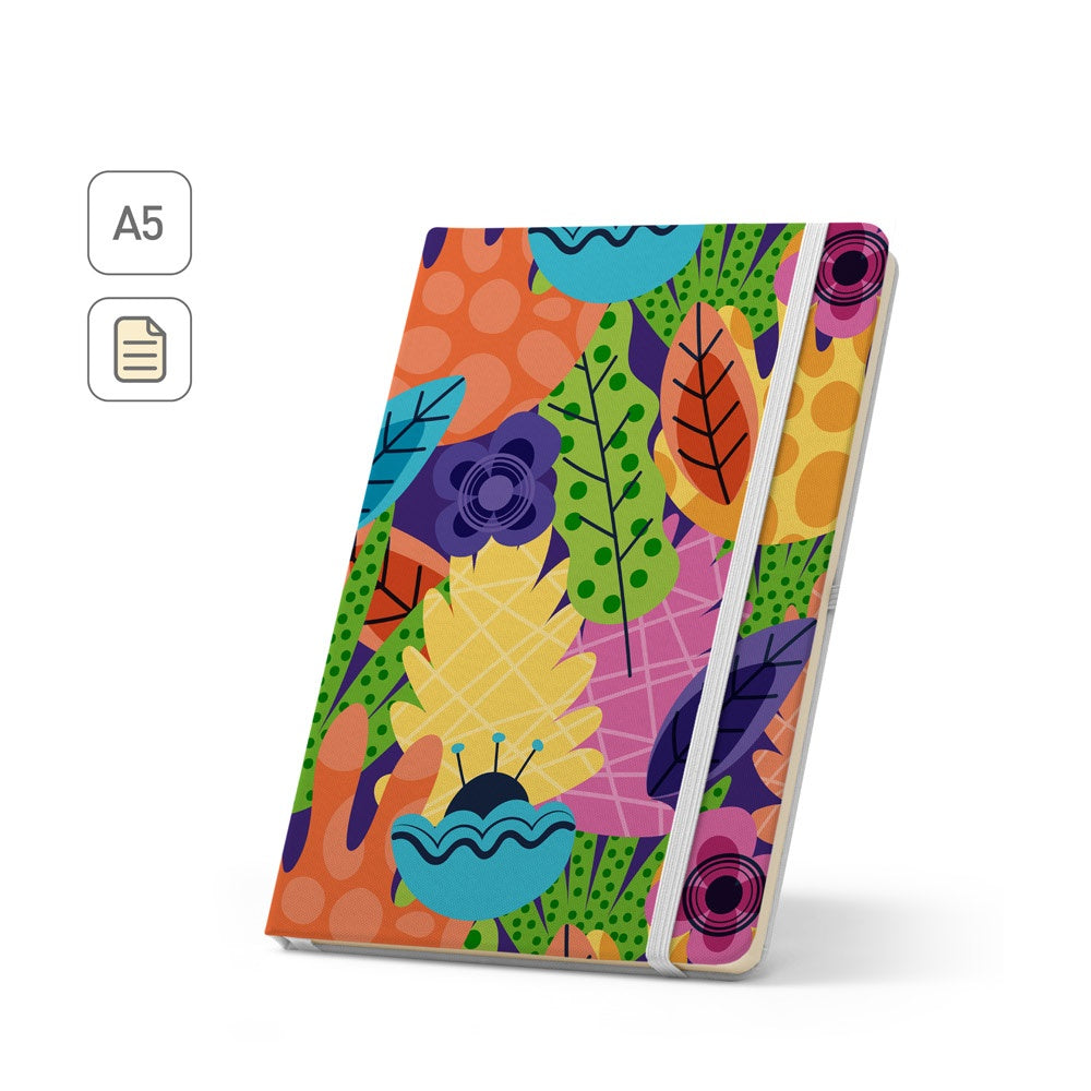 ANNE SUB promotional notebook (complete set view) with custom logo branding