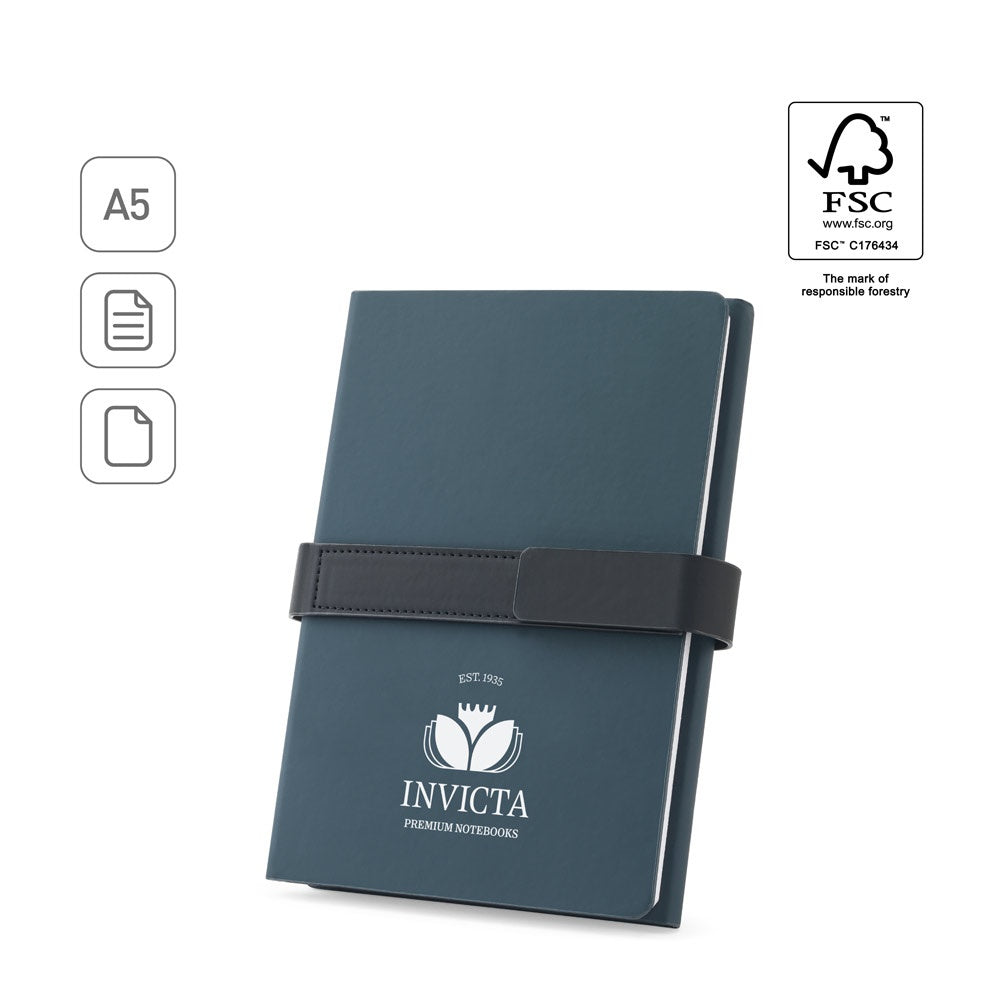 SANDERSON promotional notebook (complete set view) with custom logo branding