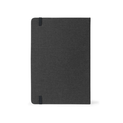 HOMERO promotional writing set in black (detail view) with custom logo branding
