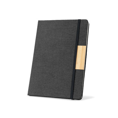 HOMERO promotional writing set in black with custom logo branding