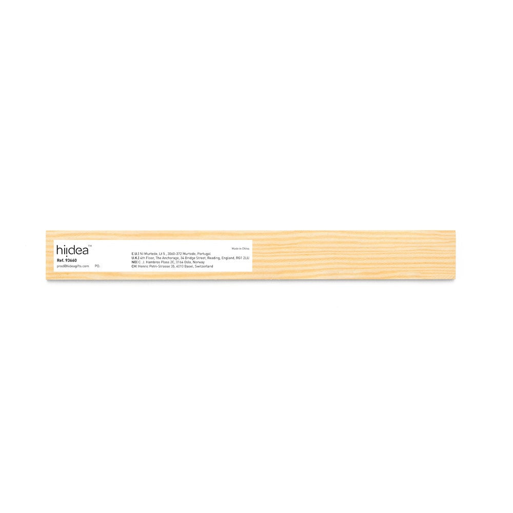 WESLEY 20 promotional desk accessory in light natural (detail view) with custom logo branding