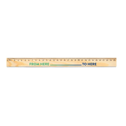 WESLEY 30 promotional desk accessory in light natural with custom logo branding