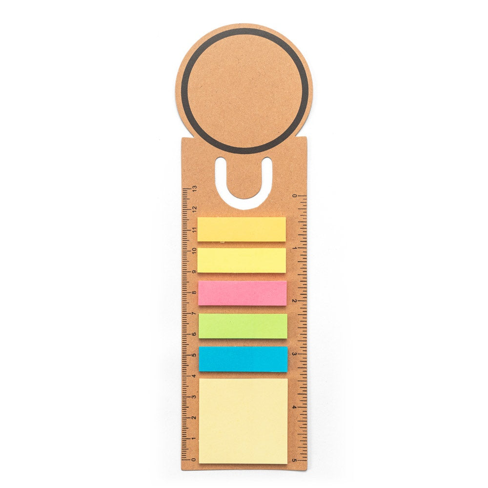 SAWYER promotional desk accessory in natural with custom logo branding