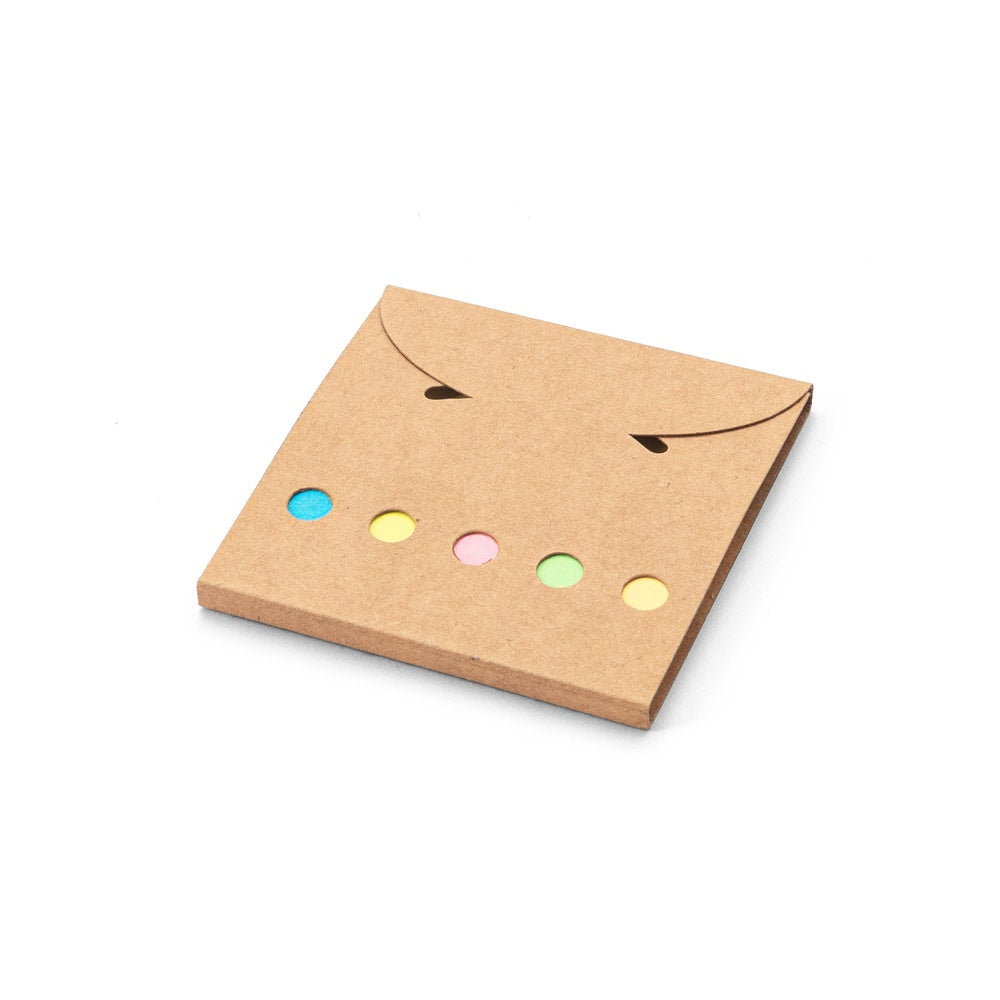 AINSLEY promotional writing set in natural with custom logo branding