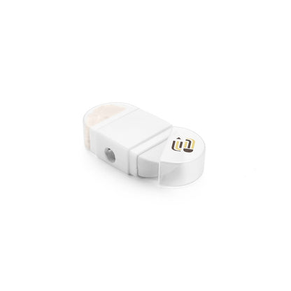 WYATT promotional pen in white with custom logo branding