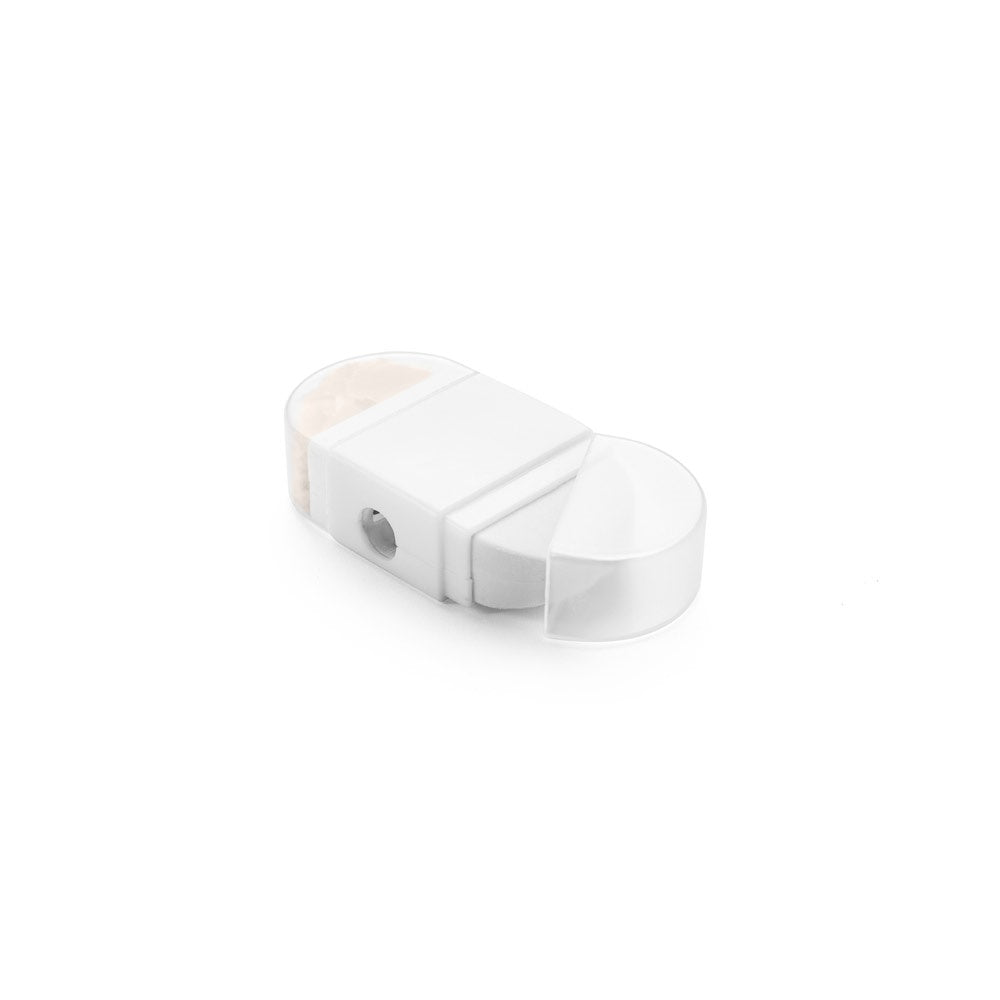 WYATT promotional pen in white with custom logo branding
