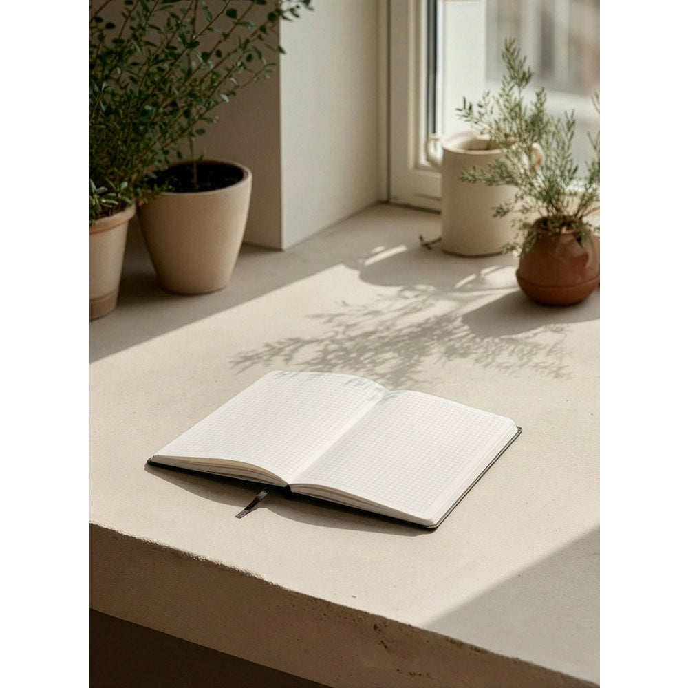 HEMINGWAY SQUARE promotional notebook with custom logo branding
