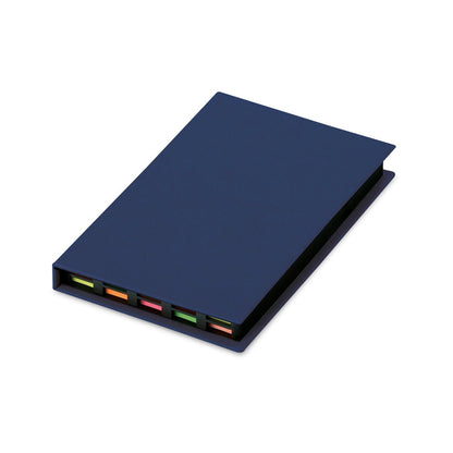 LOVECRAFT promotional notebook in blue with custom logo branding