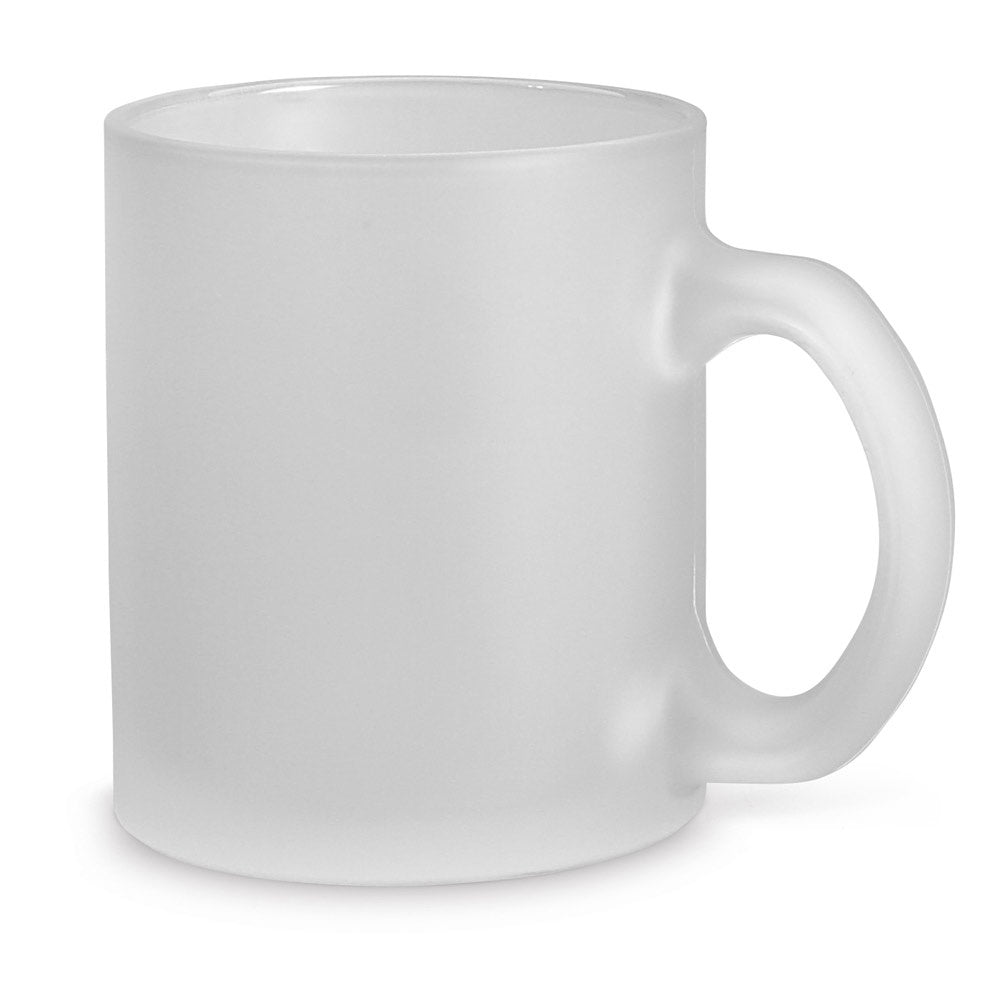 KENNY II promotional mug in white with custom logo branding