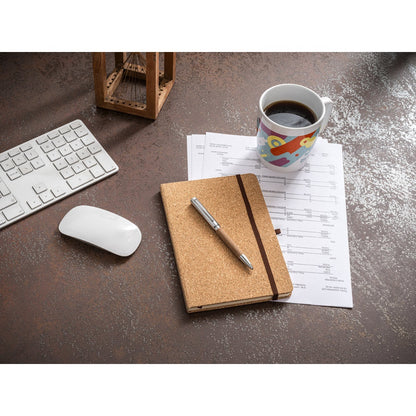 HAWKINS A5 promotional notebook with custom logo branding