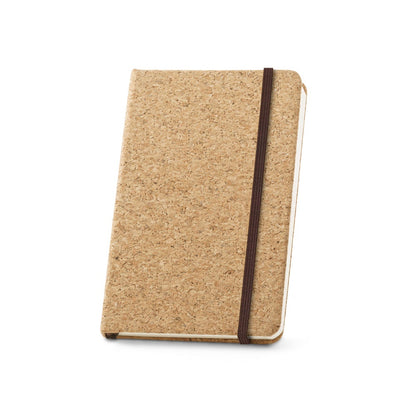 HAWKINS promotional notebook in natural with custom logo branding