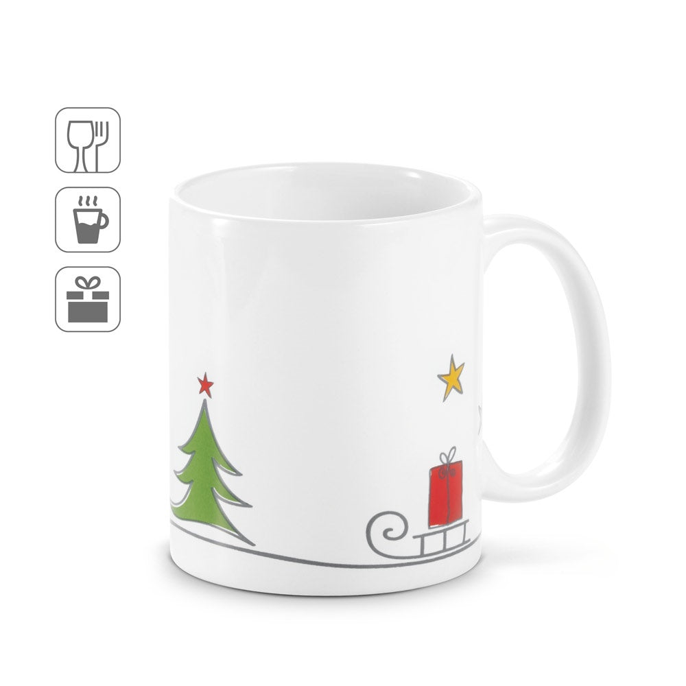 ANCELLE promotional home accessory (complete set view) with custom logo branding