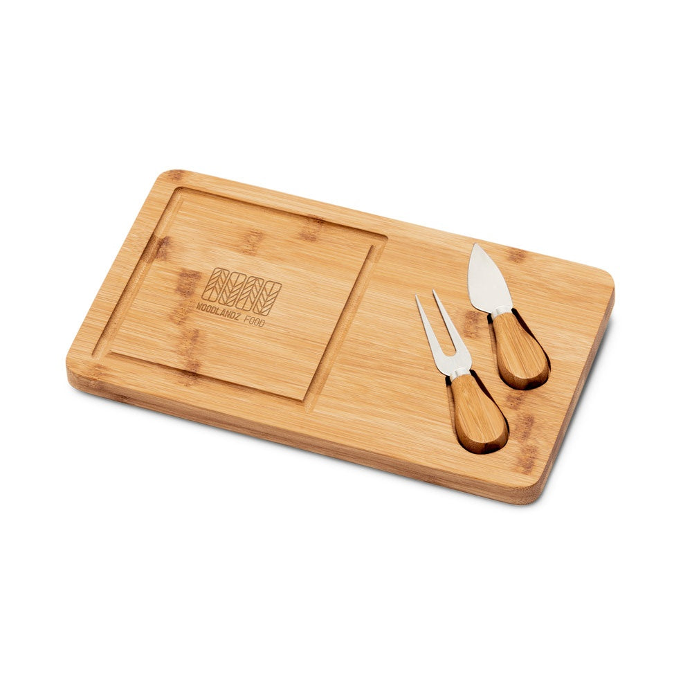 WOODS promotional kitchen accessory in natural with custom logo branding