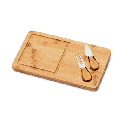 WOODS promotional kitchen accessory in natural with custom logo branding