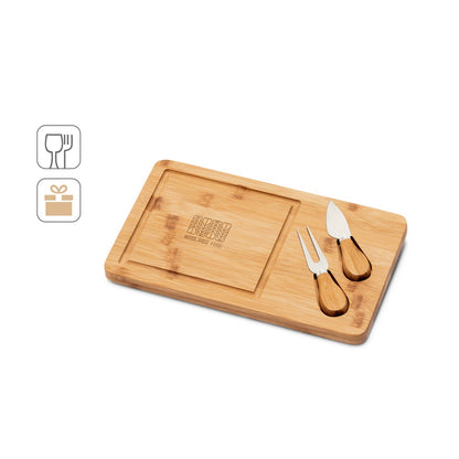 WOODS promotional kitchen accessory (complete set view) with custom logo branding