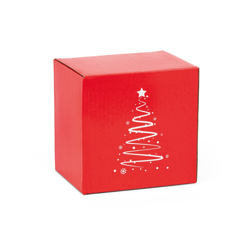 VALDEZ promotional home accessory in red (gift box packaging) with custom logo branding