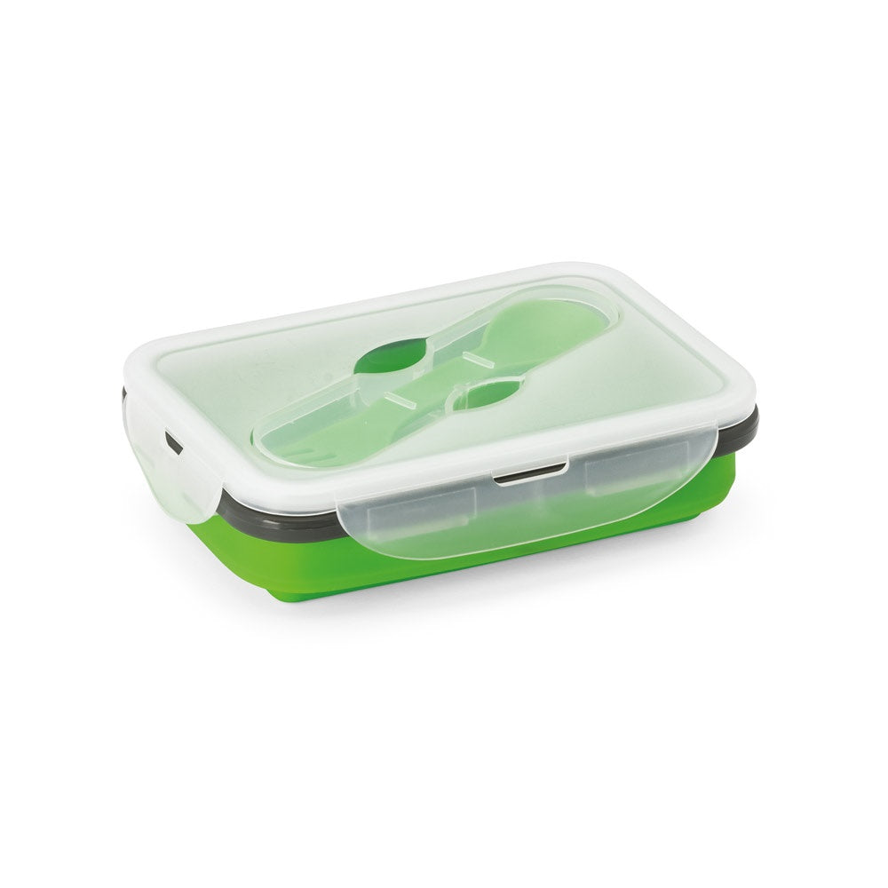 SAFFRON promotional kitchen accessory in light green with custom logo branding