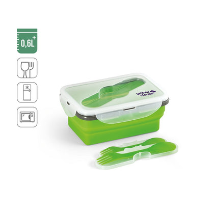 SAFFRON promotional kitchen accessory (complete set view) with custom logo branding