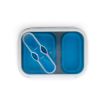 DILL promotional kitchen accessory in blue (detail view) with custom logo branding