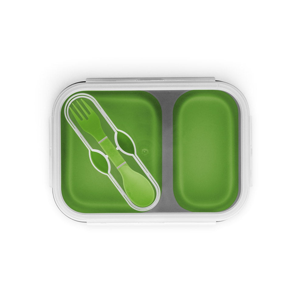 DILL promotional kitchen accessory in light green (detail view) with custom logo branding