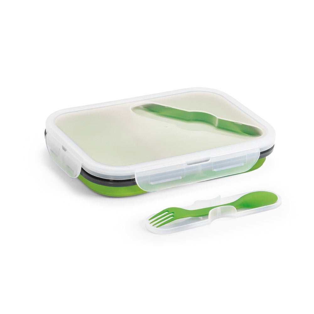 DILL promotional kitchen accessory in light green (detail view) with custom logo branding